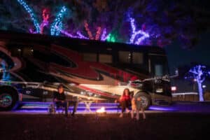rv at night madisonville