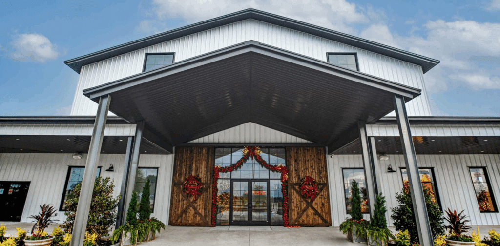 entrance to Madisonville Christmas Company