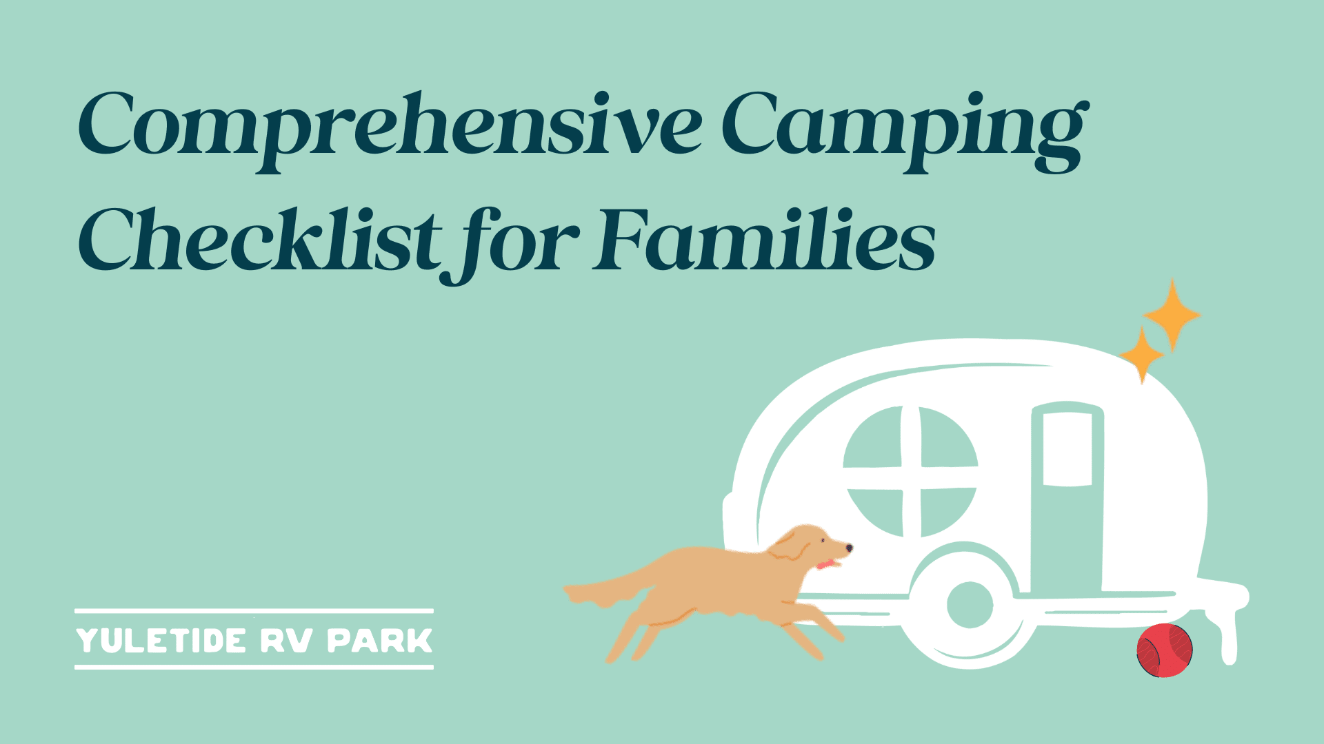 camping checklist for families